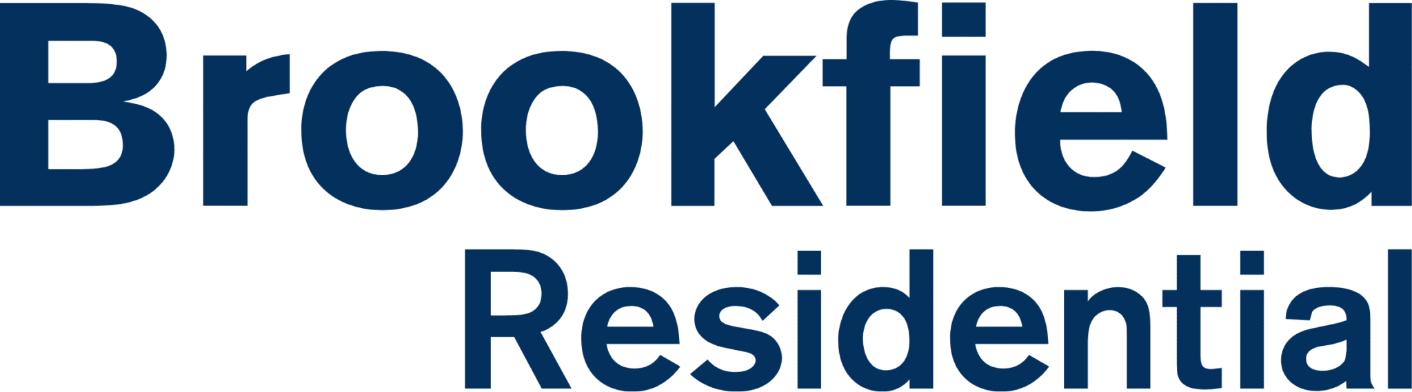 Brookfield Residential developer logo – builder of Garden Square Towns in Whitby Ontario